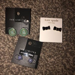 3/$20 earrings! Brand new kate spade &limited